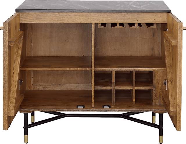 Oaklett Brown Accent Cabinet - Thumbnail - Image 6