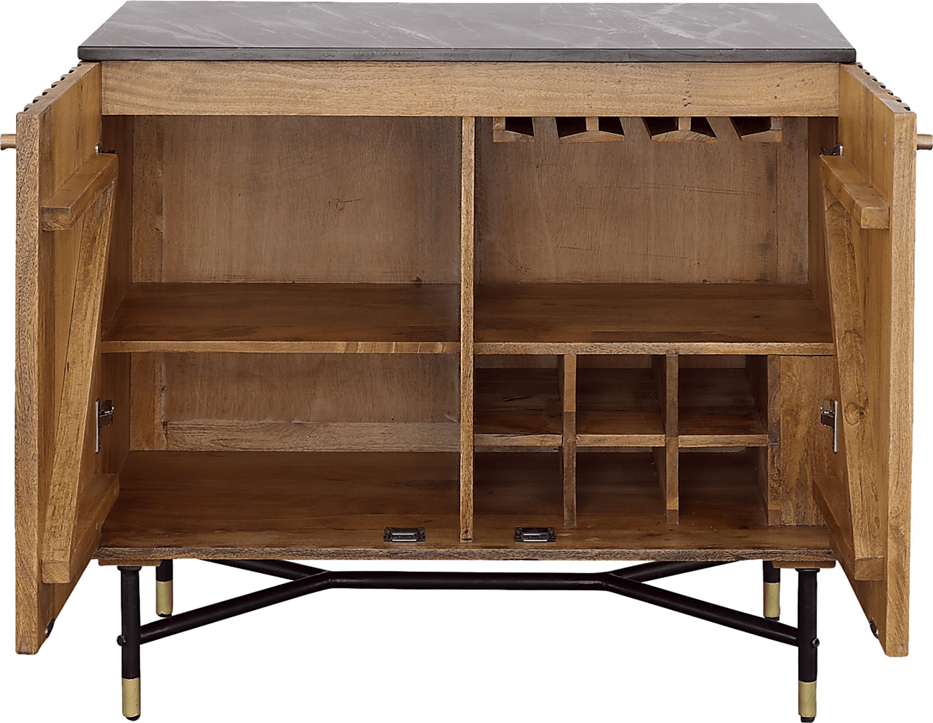Oaklett Brown Accent Cabinet - Image 6