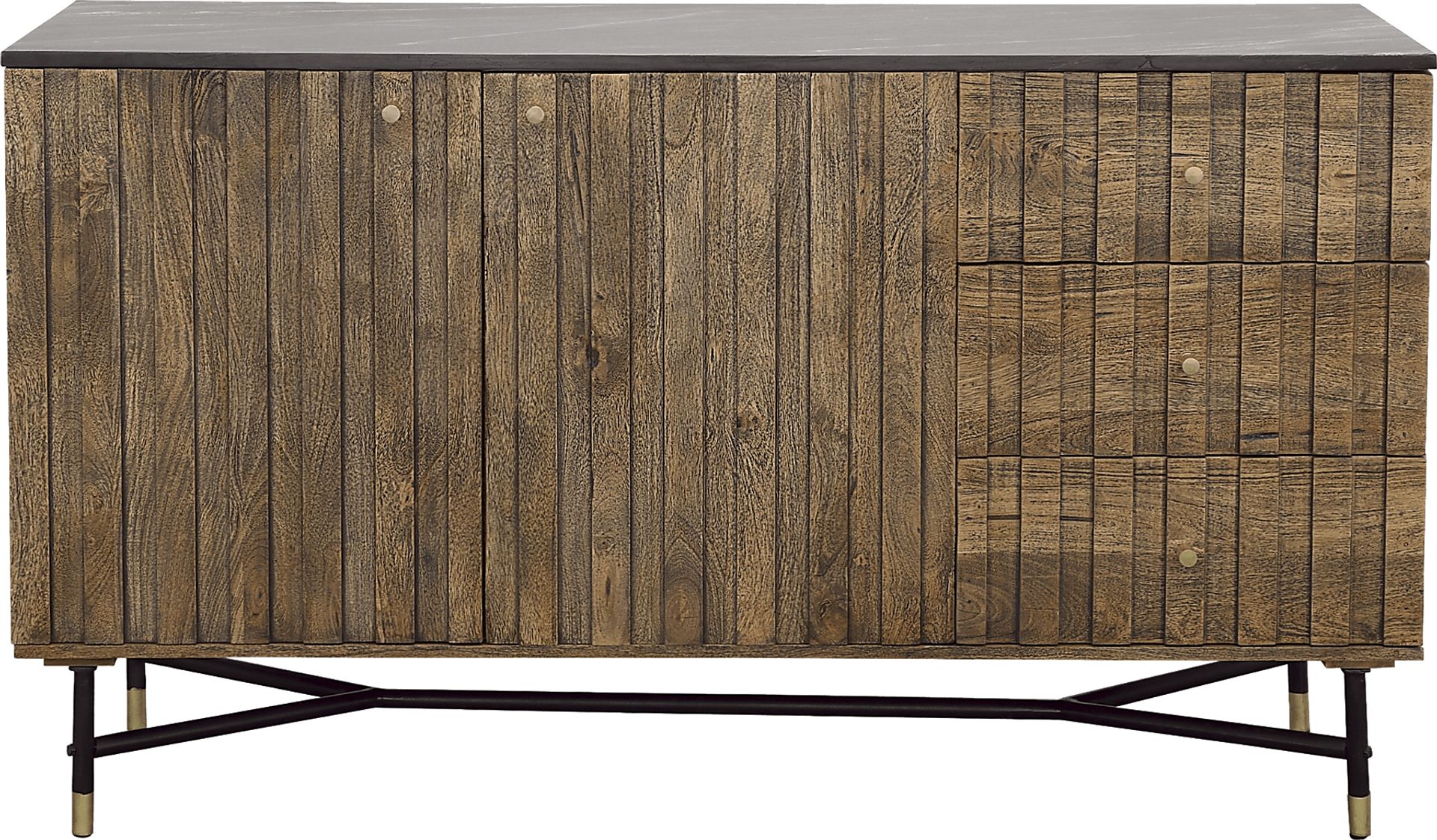 Oaklett Brown Credenza - Image 3