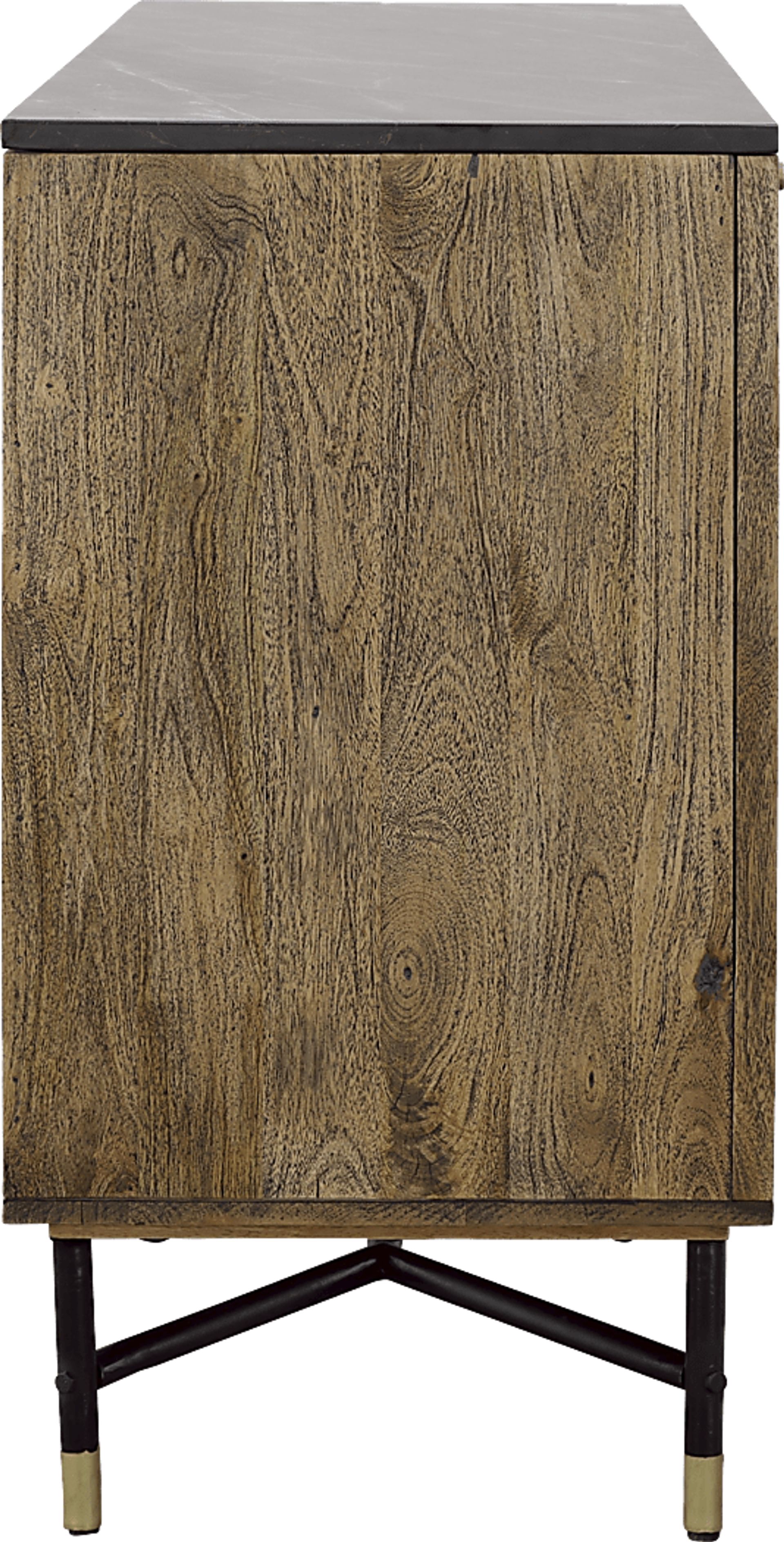 Oaklett Brown Credenza - Image 7
