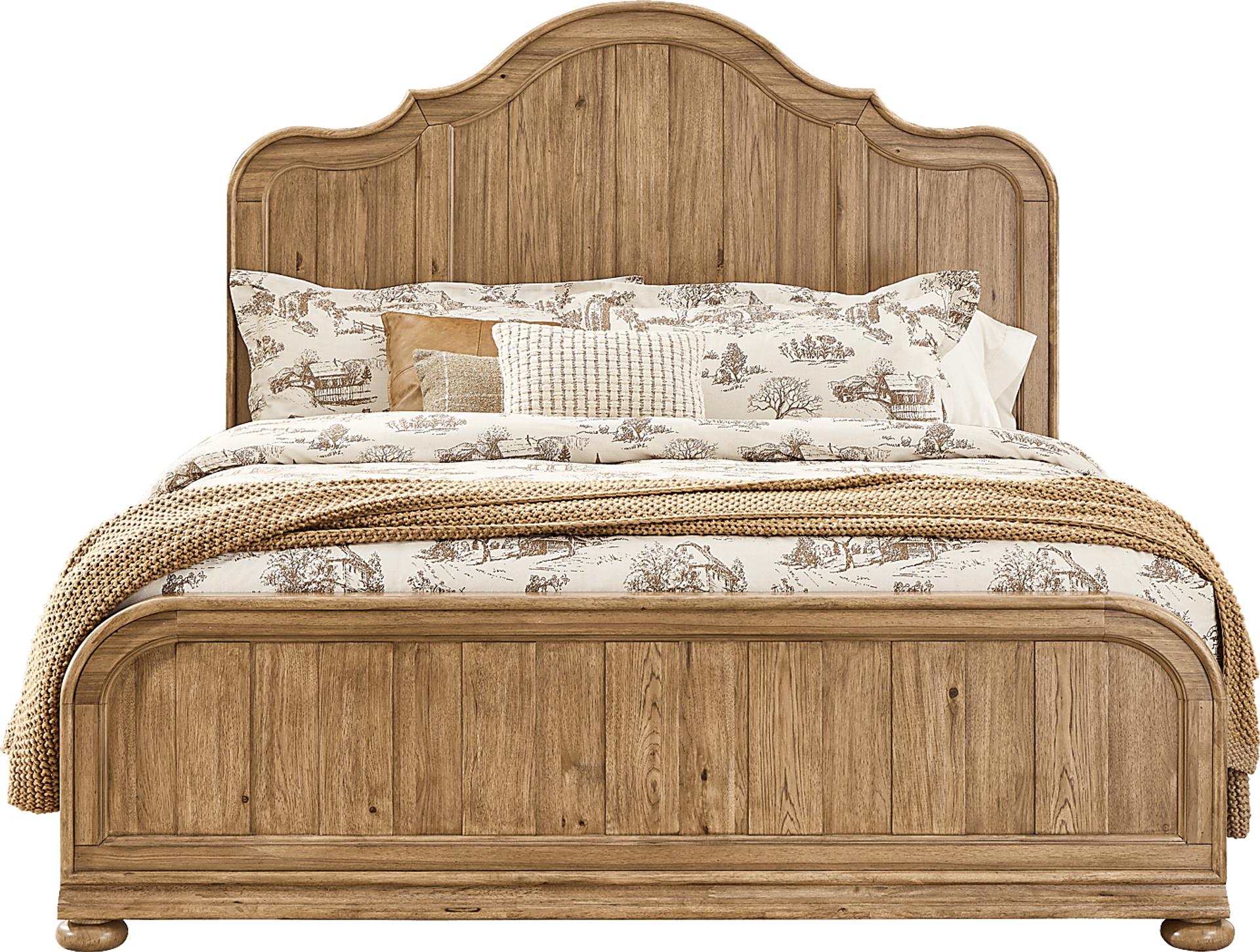Oaklin Ridge Brown 3 Pc King Panel Bed