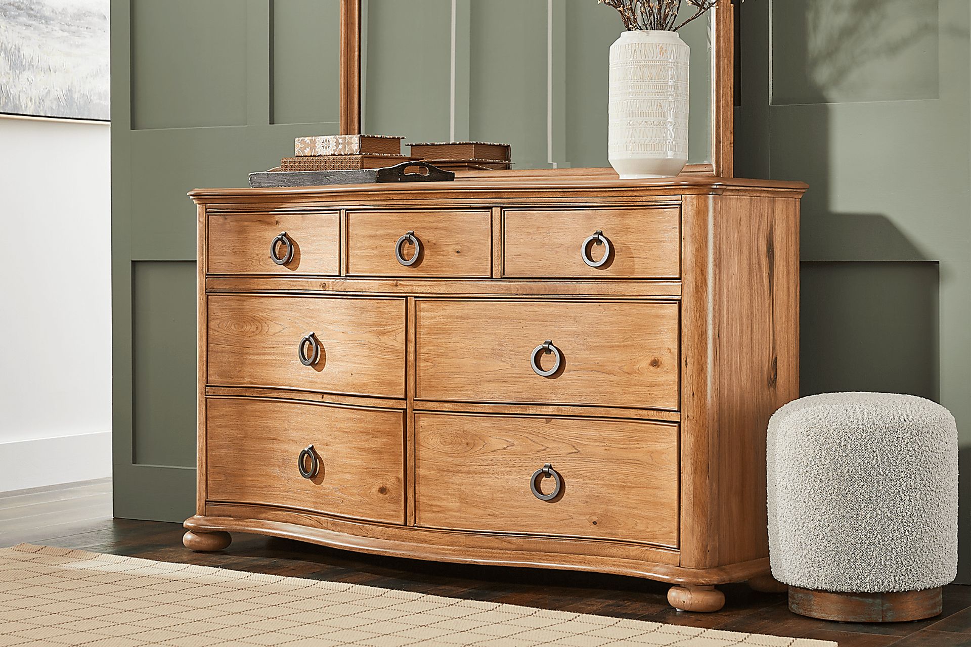 Oaklin Ridge Brown 5 Pc Queen Panel Bedroom - Image 7