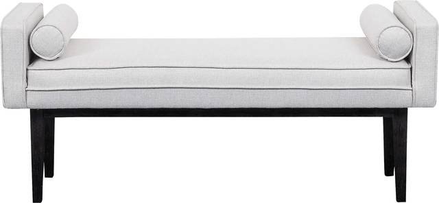 Oakmere White Bed Bench - Thumbnail - Image 2