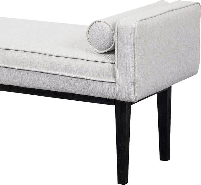 Oakmere White Bed Bench - Thumbnail - Image 4