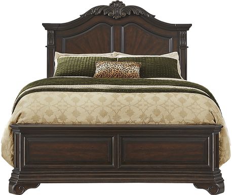 Oakmont Brown Cherry 3 Pc Queen Bed