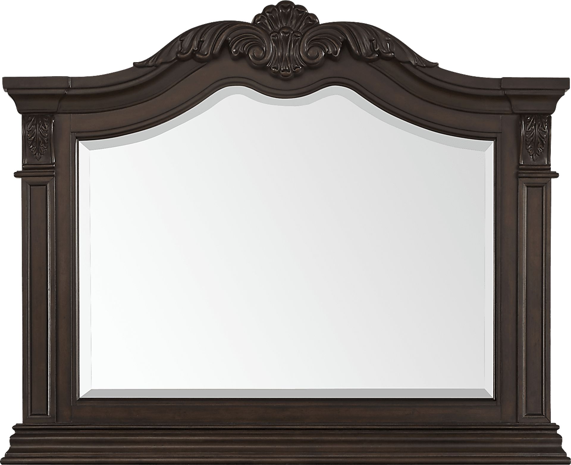 Oakmont Brown Cherry 7 Pc King Bedroom - Image 12