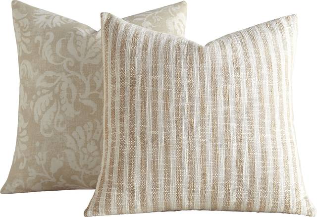 Oakoms Natural Accent Pillow Set of 2 - Thumbnail - Image 1