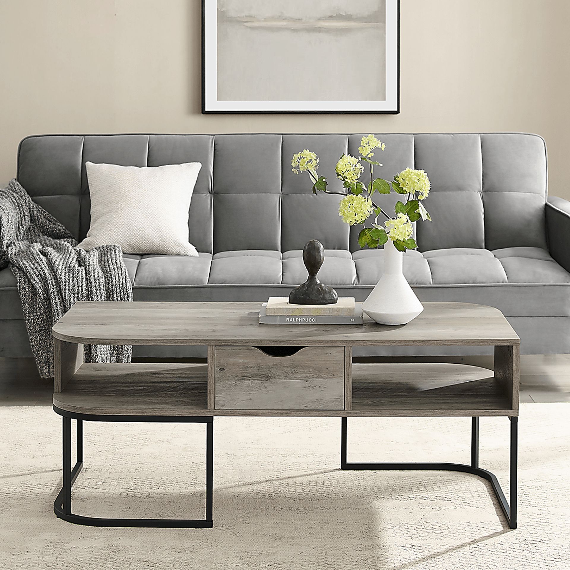 Oakpath Gray Cocktail Table - Image 2