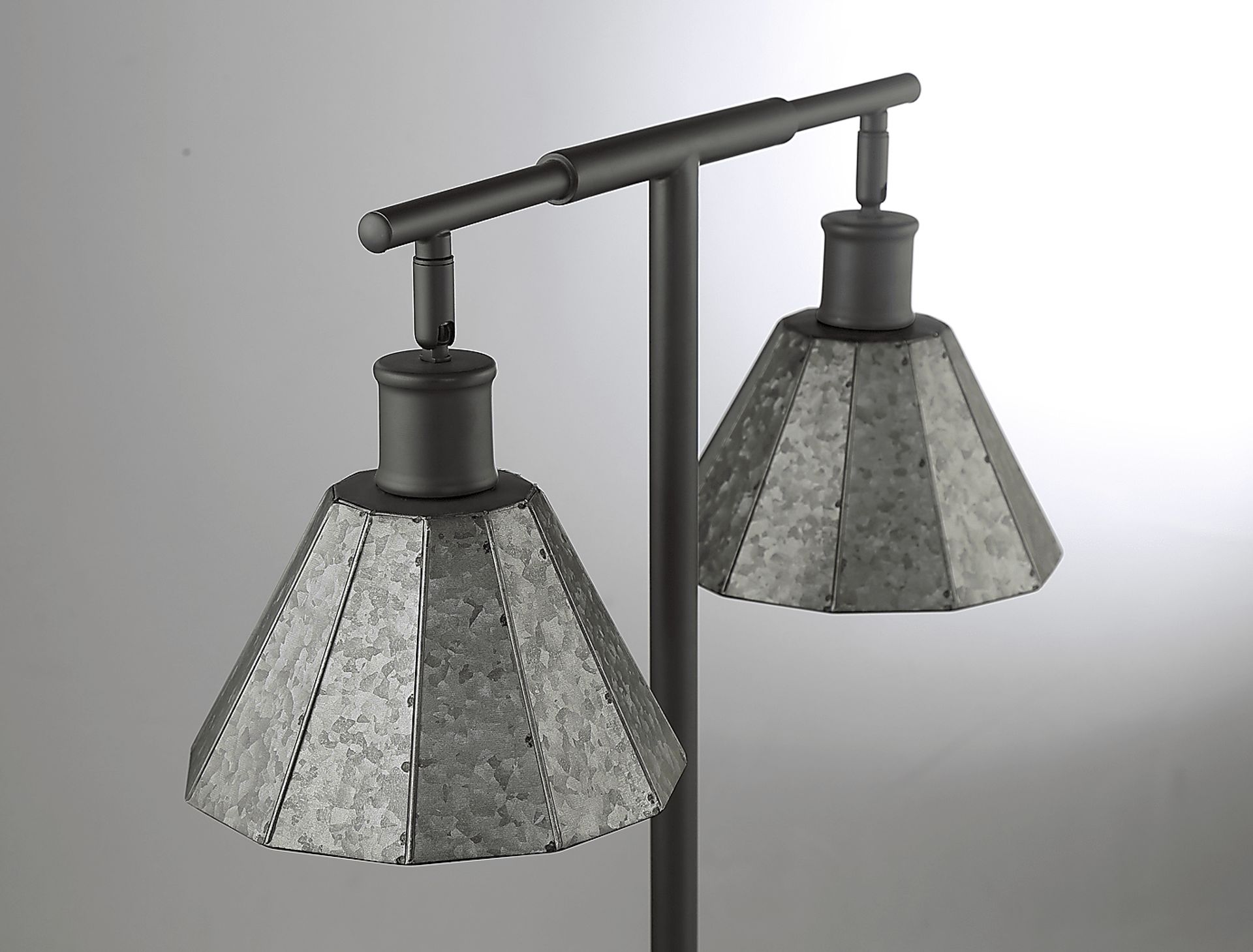 Oakridge Court Gray Lamp - Image 2