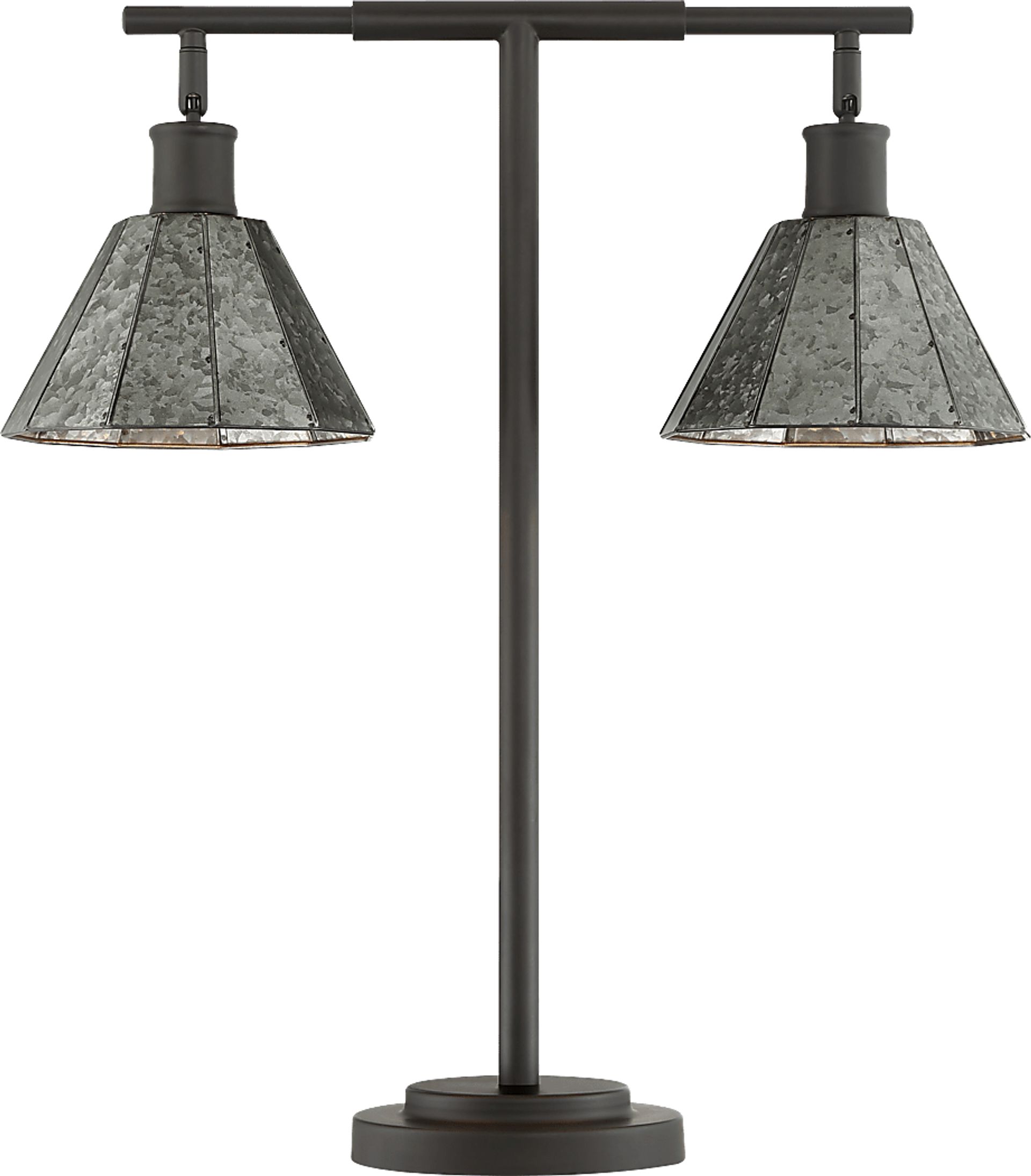 Oakridge Court Gray Lamp - Image 1