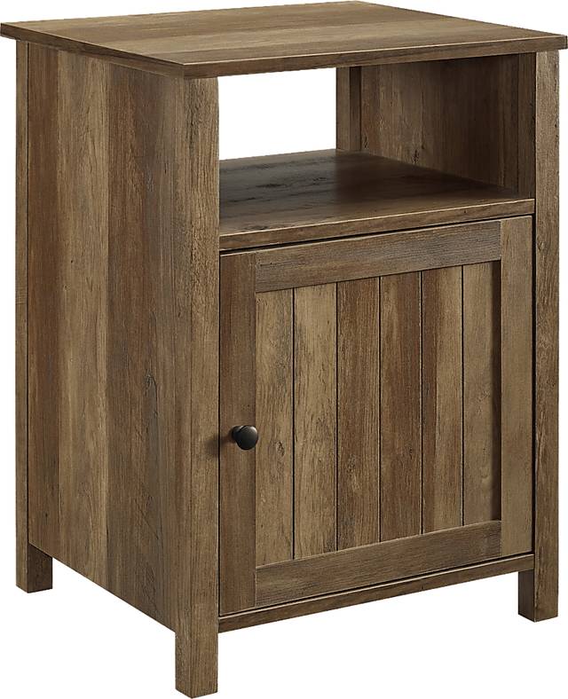 Oaks Circle Brown End Table - Thumbnail - Image 1