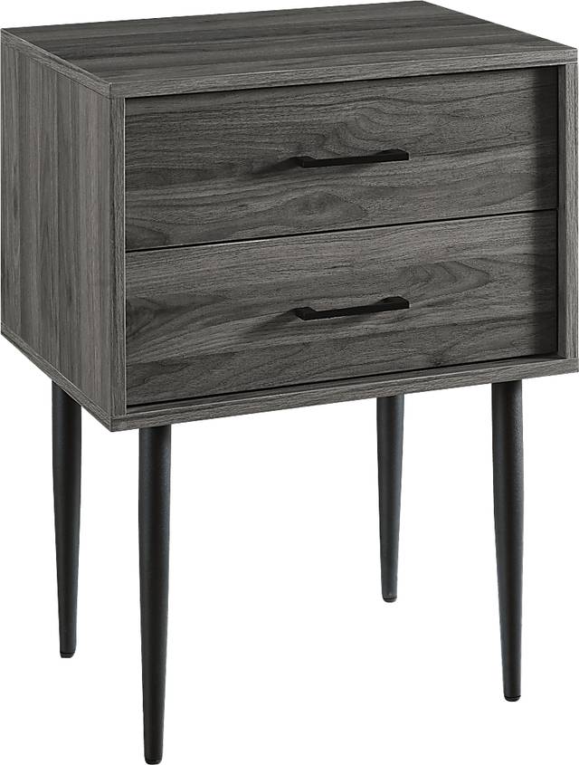 Oaks Cove Gray End Table - Thumbnail - Image 1