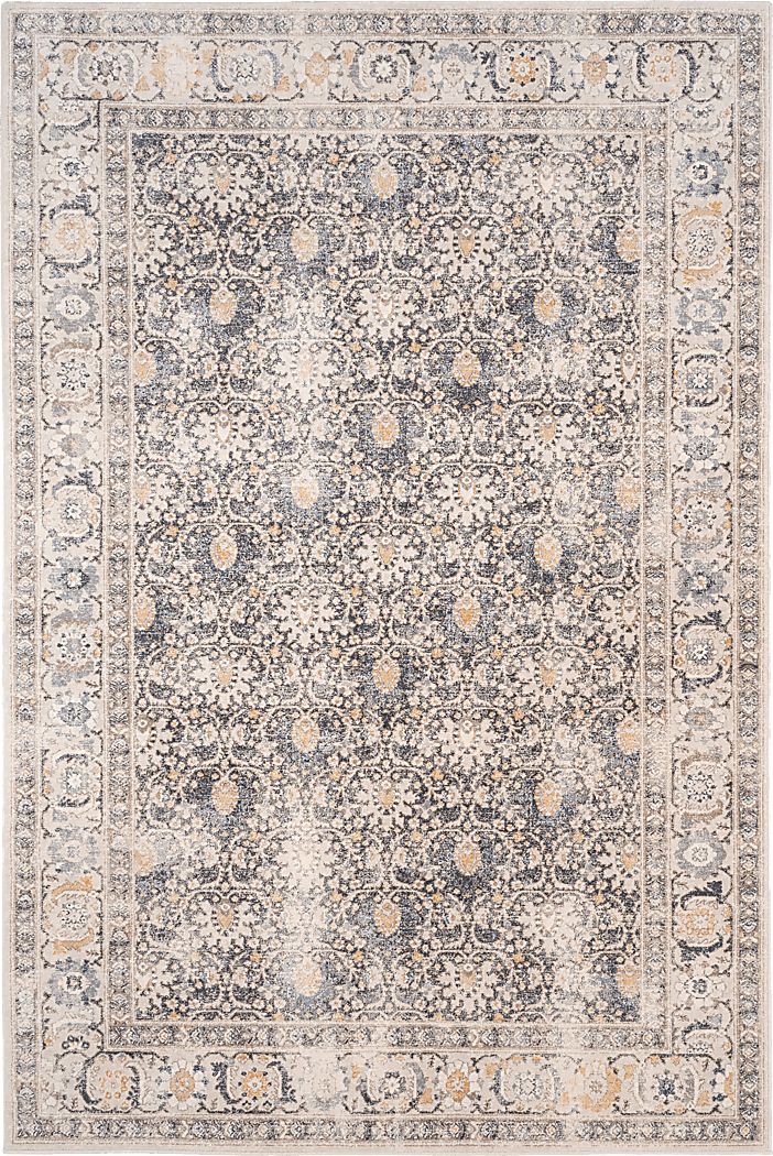 Oakstino Blue 5'3 x 7'6 Rug