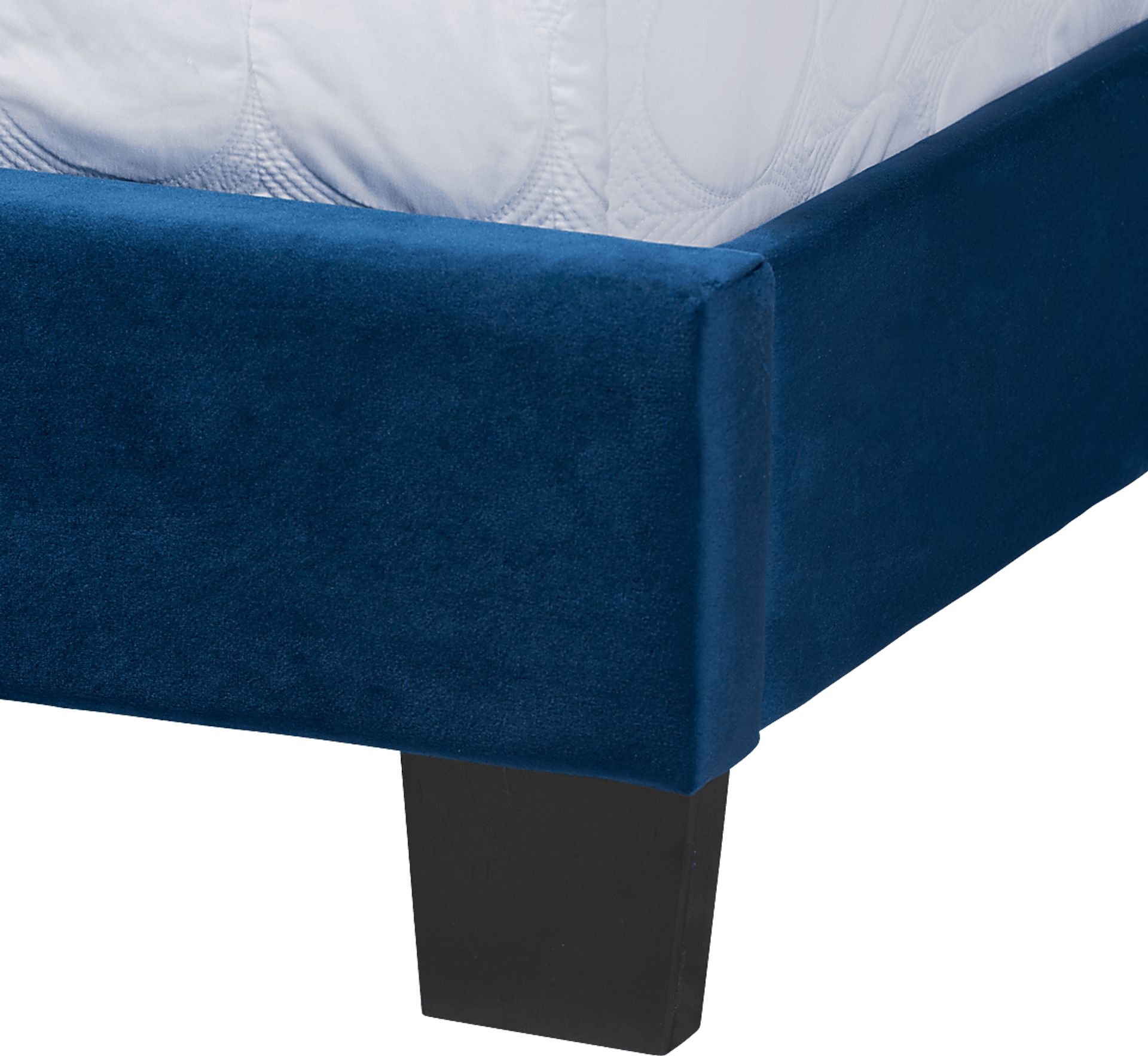 Oaksys Navy Queen Bed - Image 4
