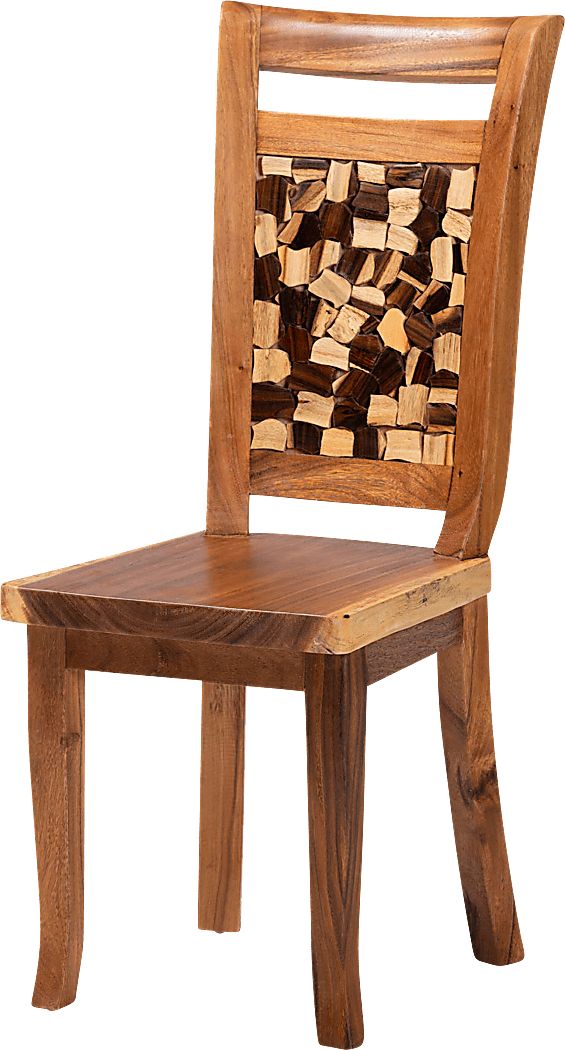 Oaktube Brown Dining Chair