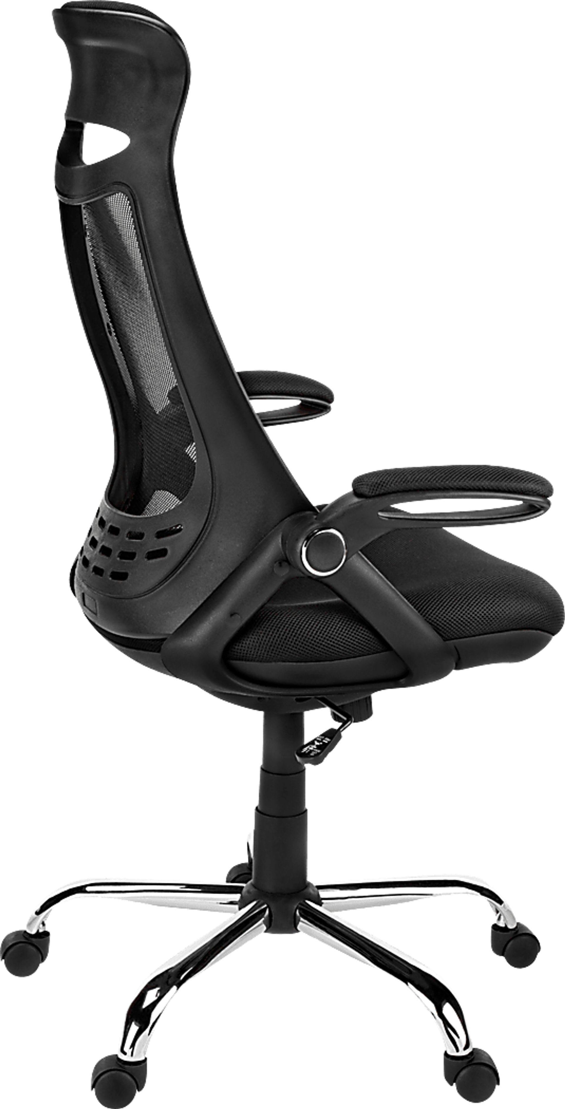Oakvale Black Chrome Desk Chair - Image 4