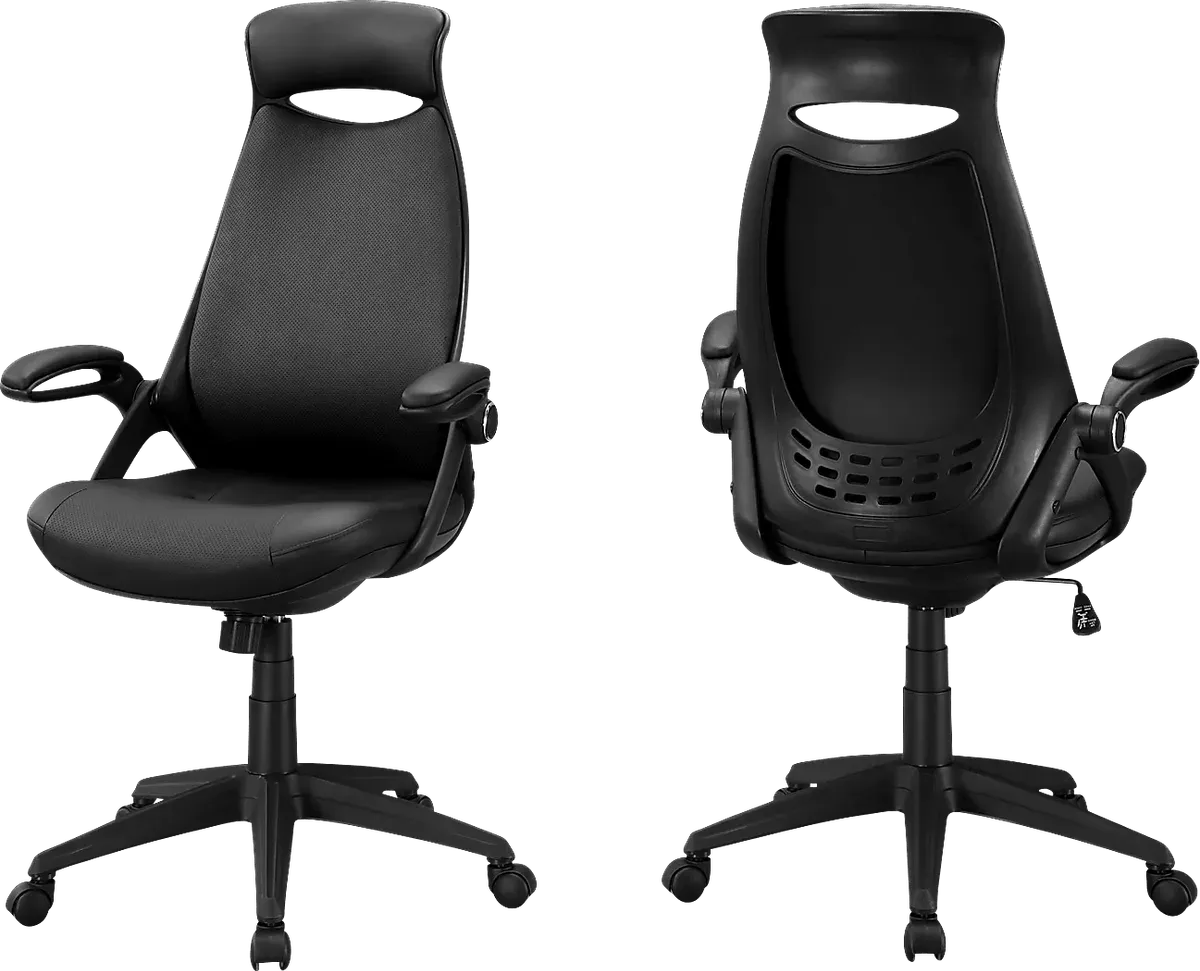 Oakvale Black Desk Chair Rooms to Go