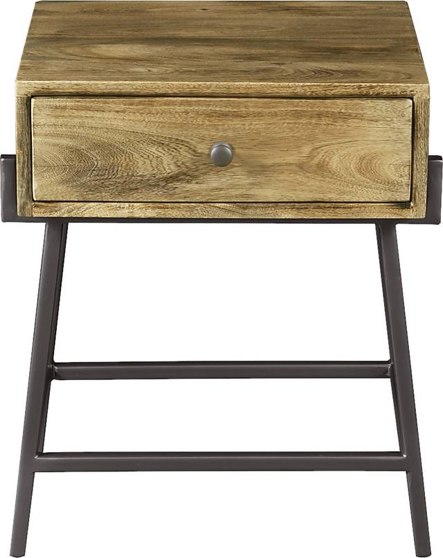 Oakwilde Brown Side Table - Thumbnail - Image 6