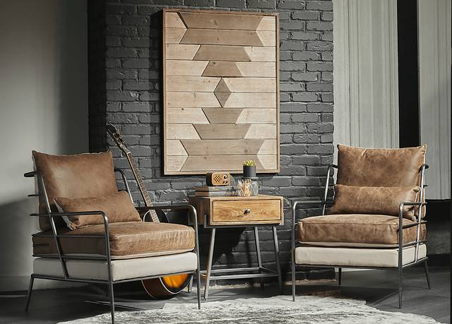 Oakwilde Brown Side Table - Thumbnail - Image 7