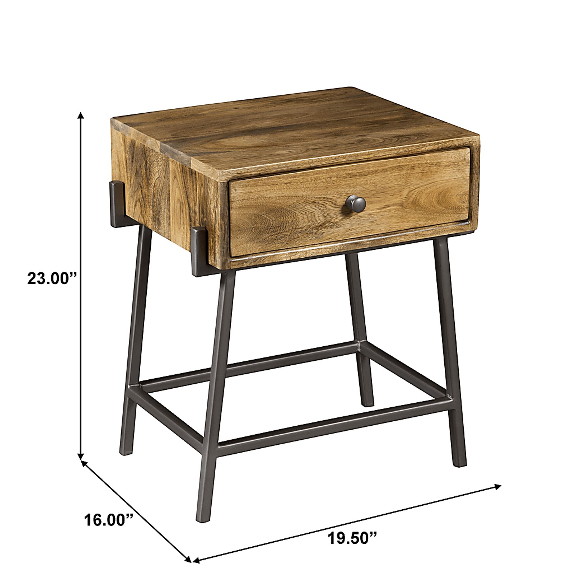 Oakwilde Brown Side Table - Image 8