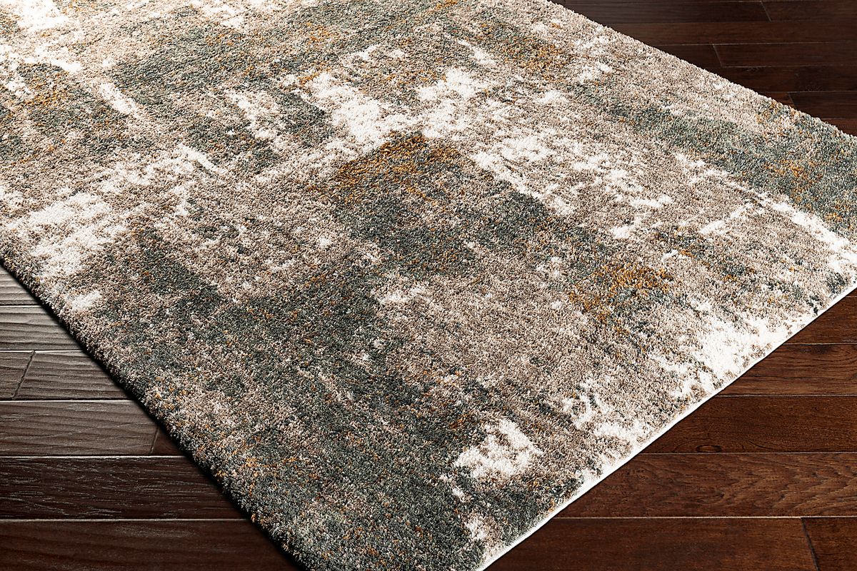 Oakbrook Multi Polyester Fabric Rug | Rooms to Go