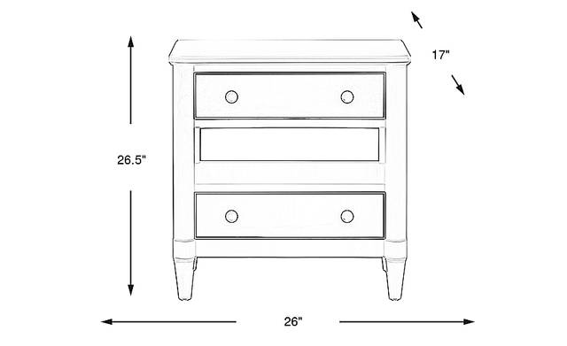 Dimension Image. Please refer to the Dimension Tab on this page for dimension details.