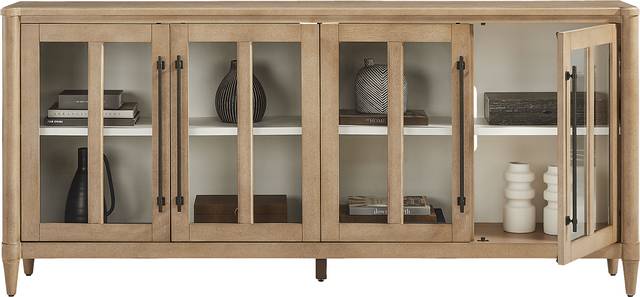 Oakwood Terrace Sand 80 in. Console - Thumbnail - Image 2