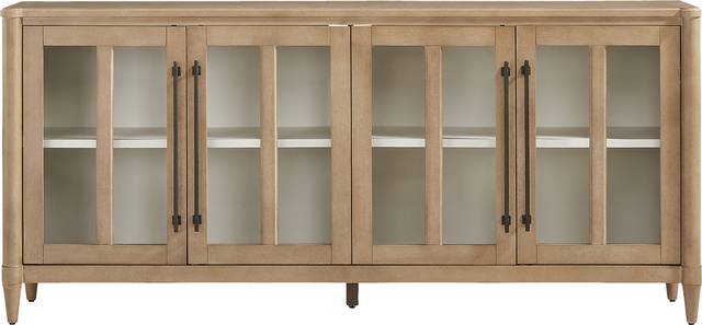 Oakwood Terrace Sand 80 in. Console - Thumbnail - Image 1