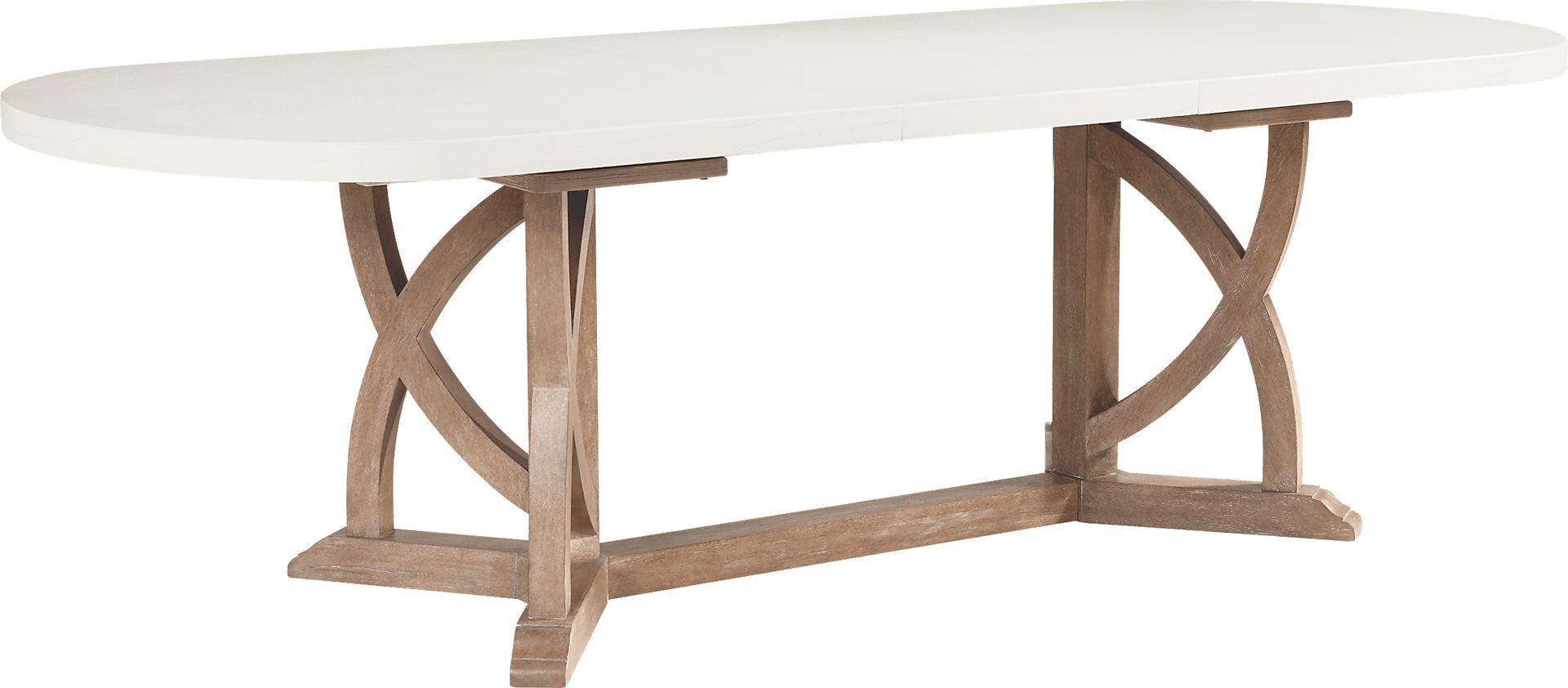 Oakwood Terrace Sand Oval Dining Table - Image 3