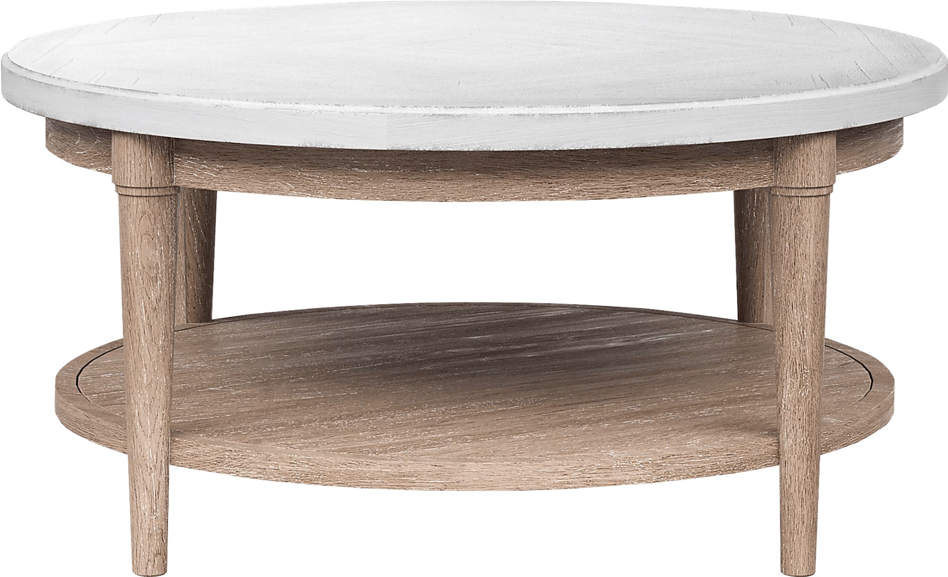 Oakwood Terrace Sand Round Cocktail Table - Image 2