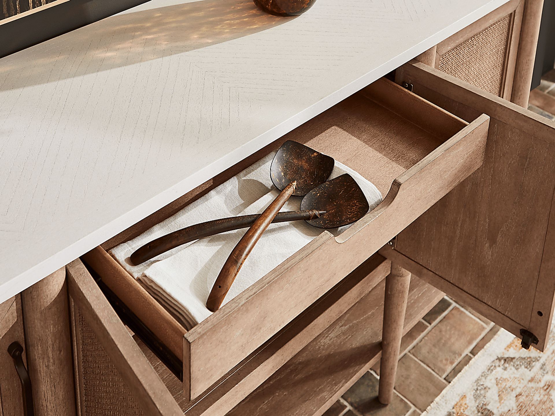 Oakwood Terrace Sand Sideboard - Image 5