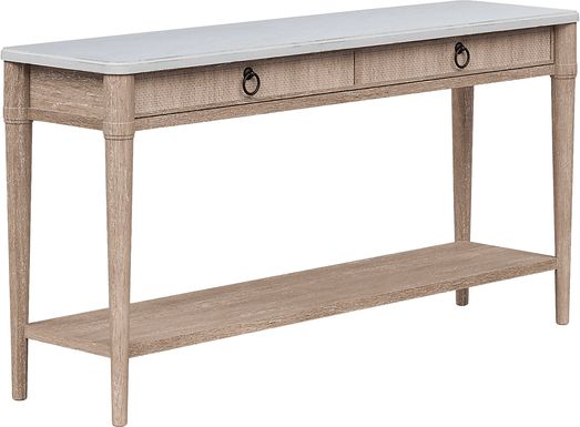 Oakwood Terrace Sand Sofa Table