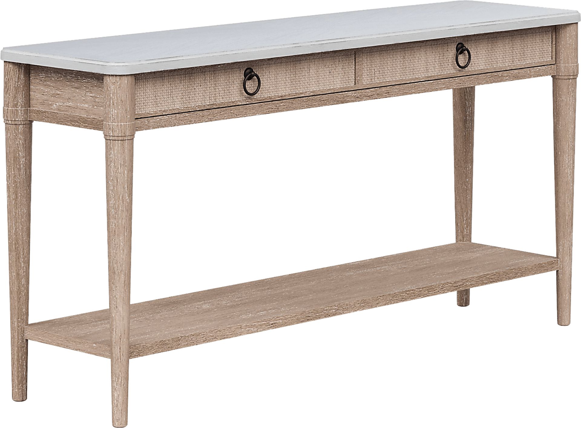 Oakwood Terrace Sand Sofa Table - Image 1