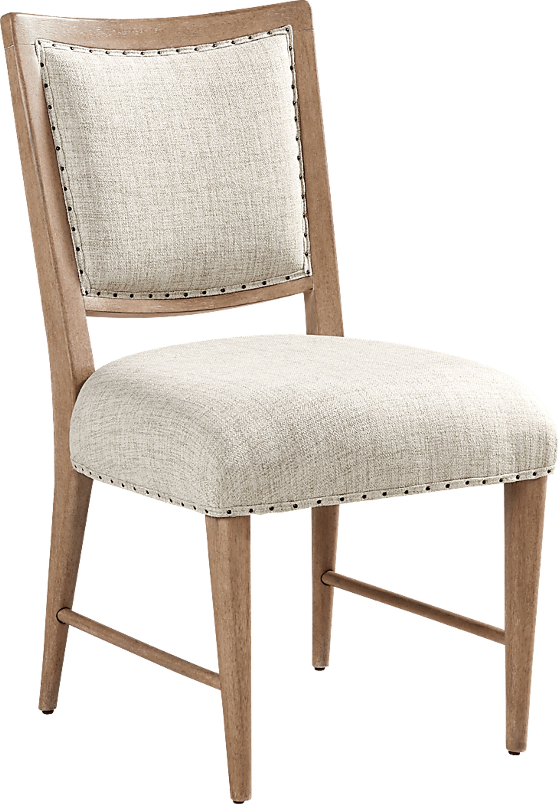Oakwood Terrace Sand 5 Pc Round Dining Room with Upholstered Chairs - Image 5