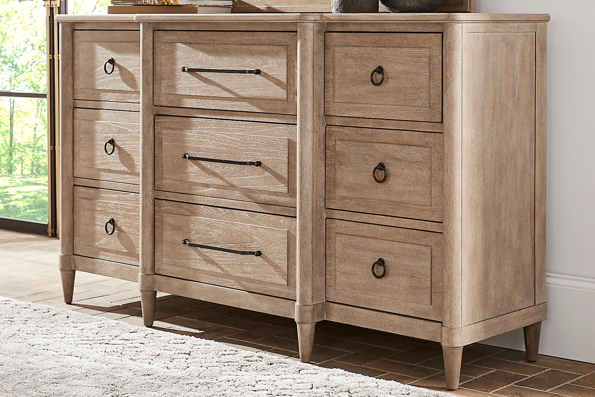 Oakwood Terrace Tan Dresser - Image 3