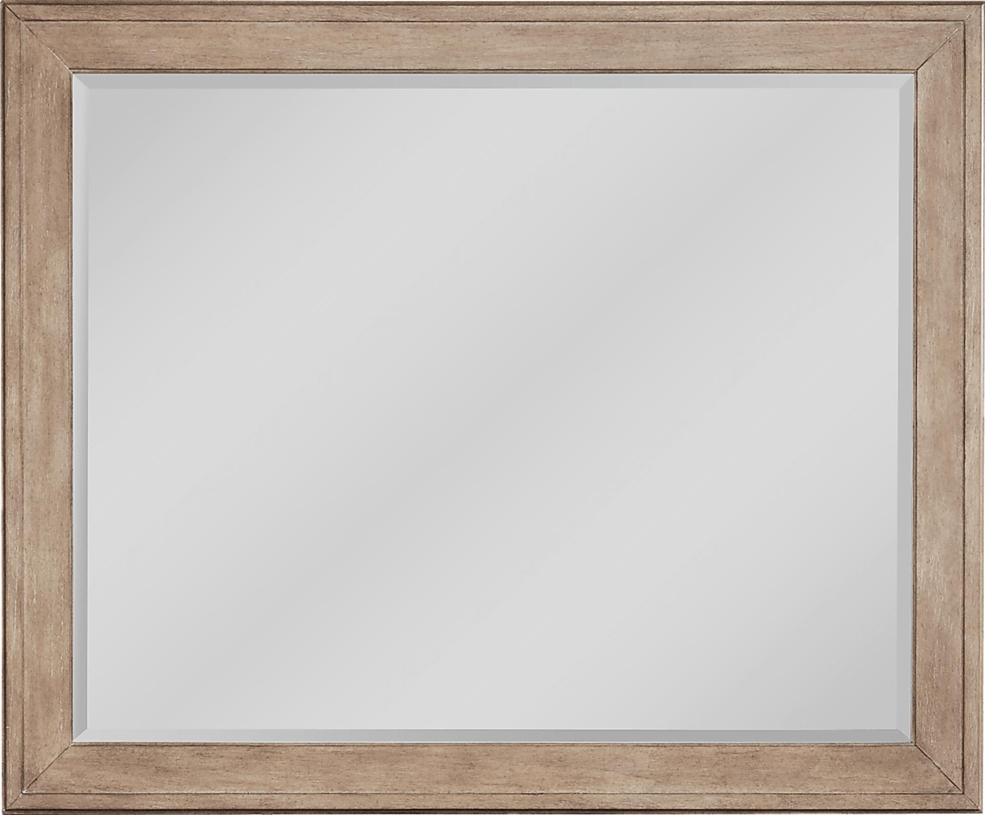 Oakwood Terrace Tan Mirror