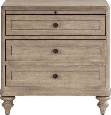 Oakwood Terrace Tan Nightstand