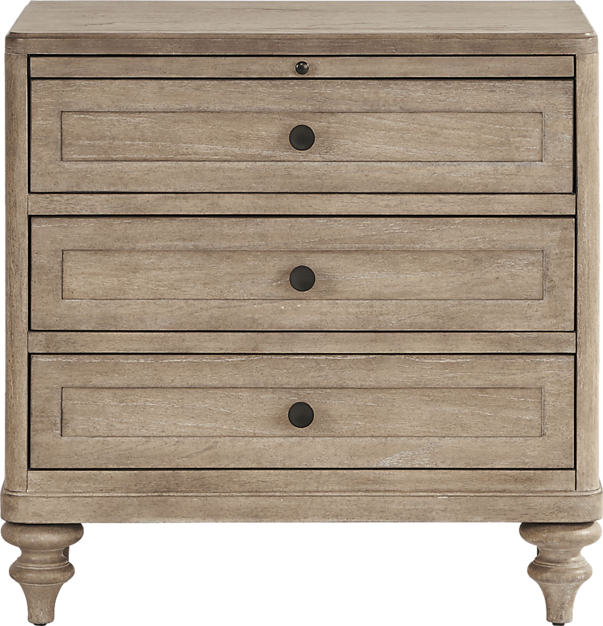 Oakwood Terrace Tan Nightstand - Image 1