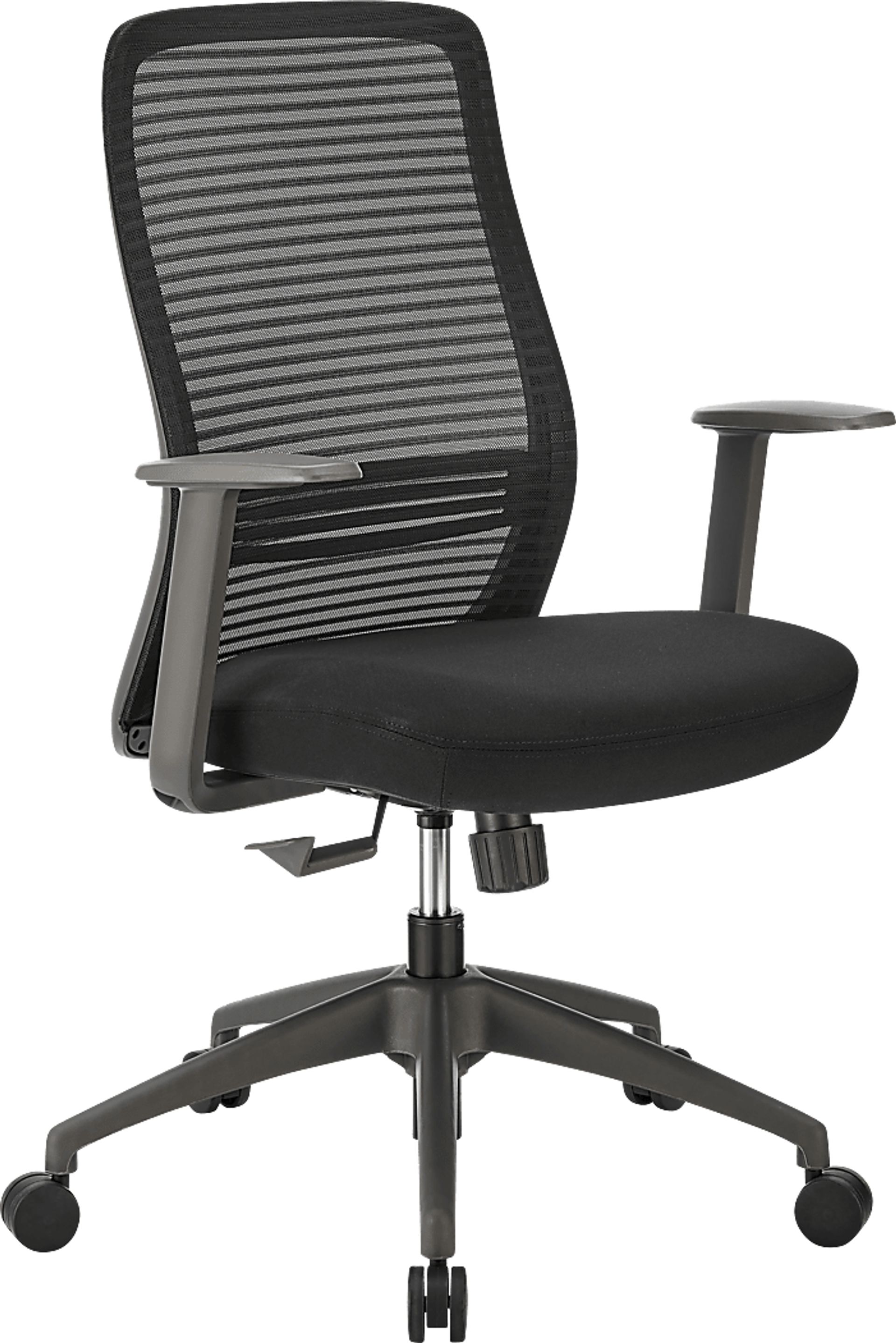 Oatman Black Office Chair - Image 2