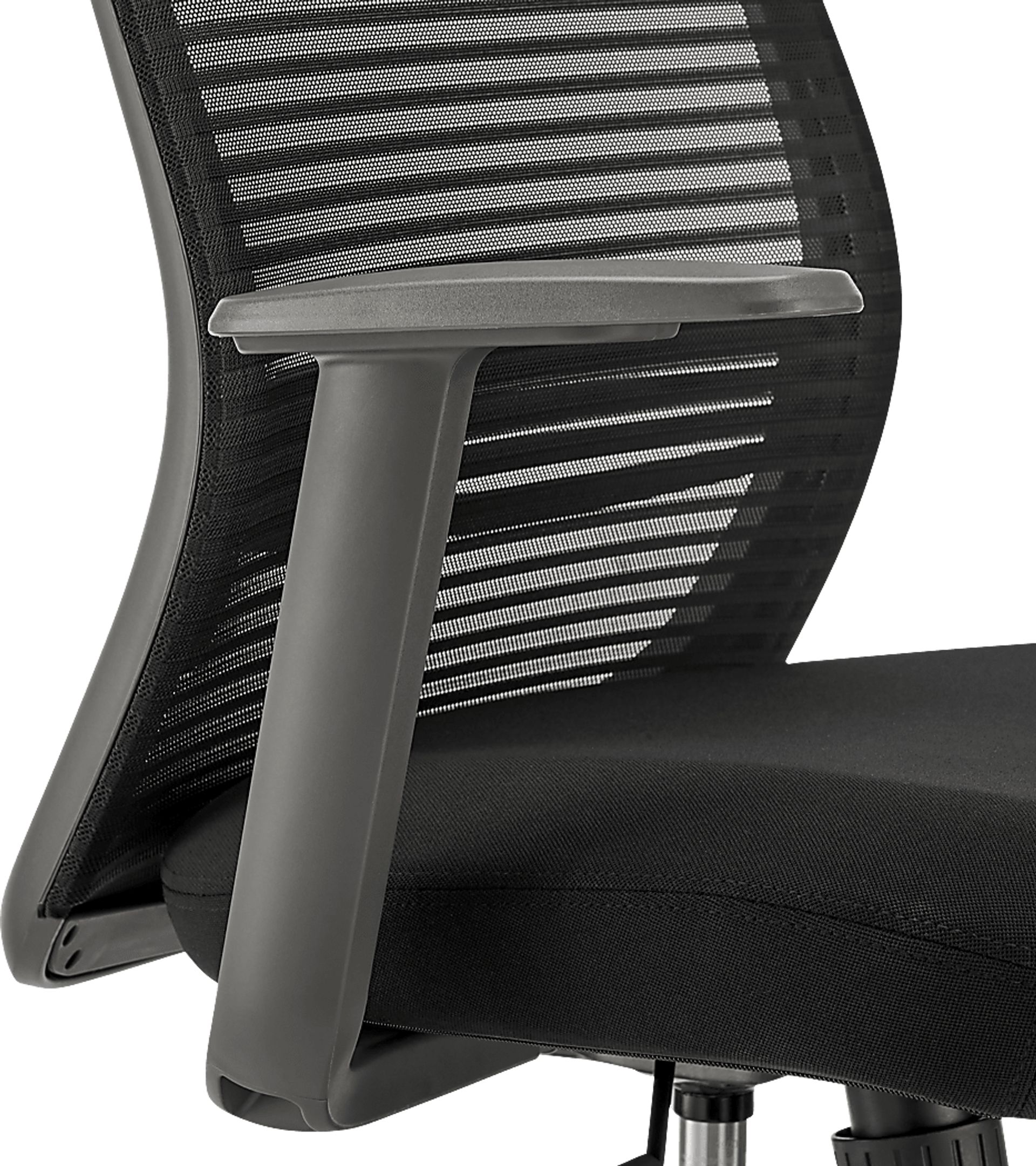 Oatman Black Office Chair - Image 9
