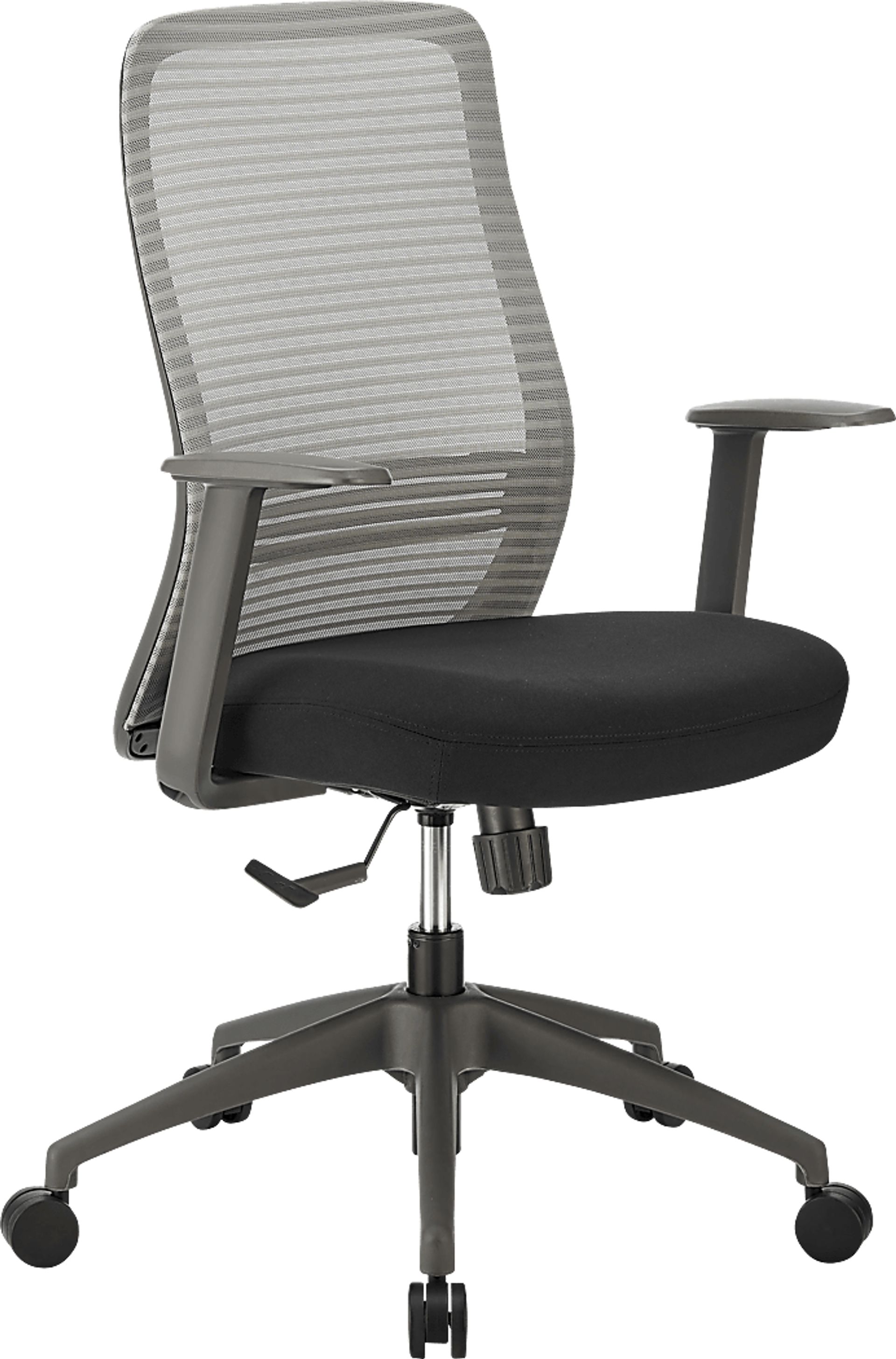 Oatman Gray Office Chair - Image 2