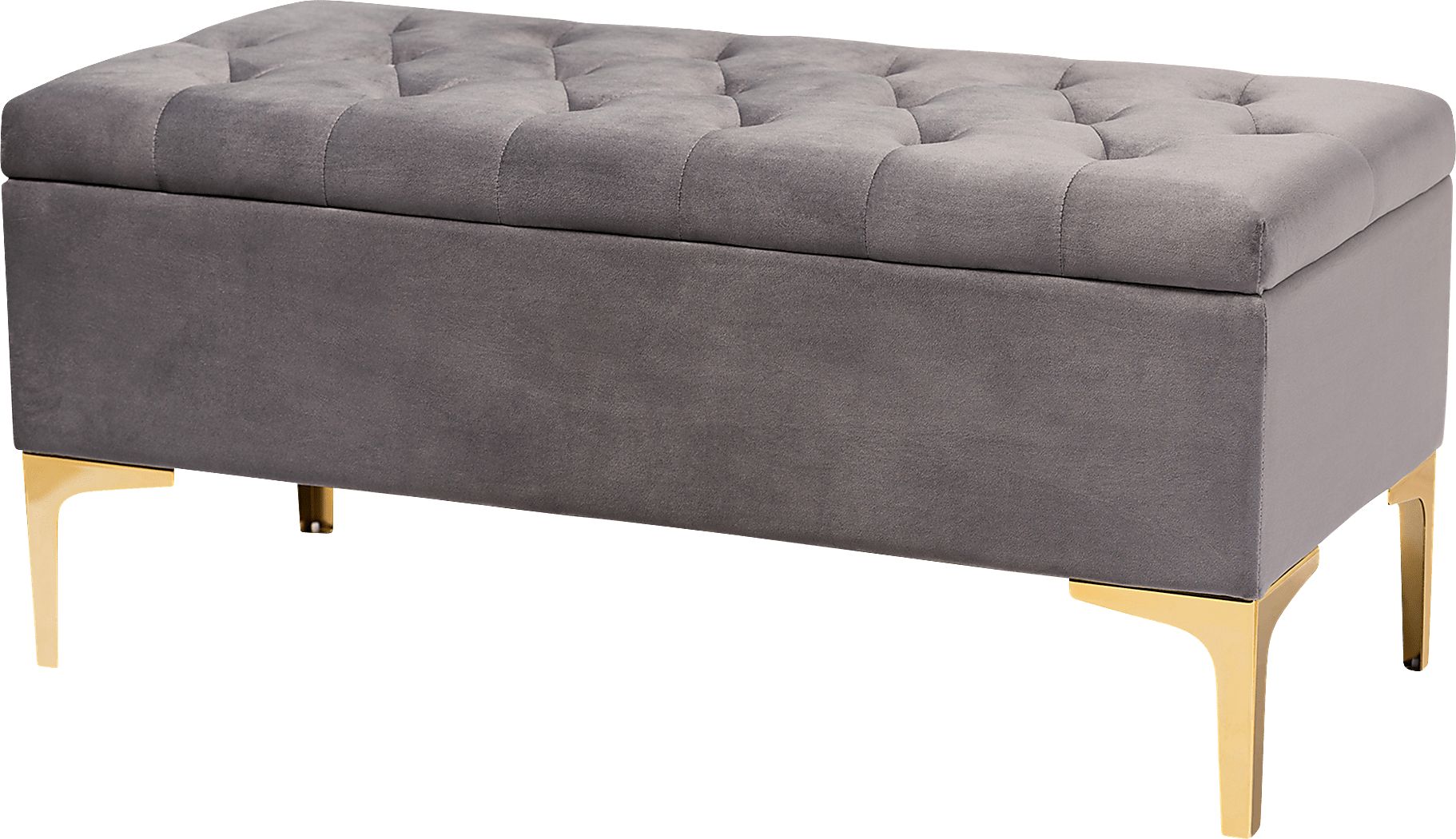 Oatmill Gray Ottoman