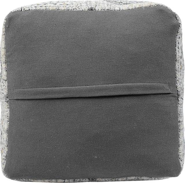 Obasie Light Gray Pouf - Thumbnail - Image 9