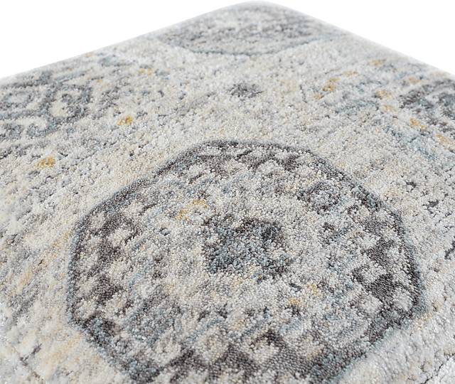 Obasie Light Gray Pouf - Thumbnail - Image 10