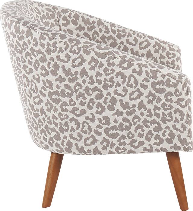 Obax Beige Accent Chair - Thumbnail - Image 2