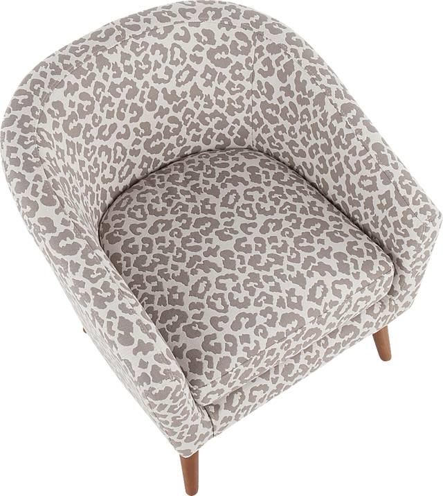 Obax Beige Accent Chair - Thumbnail - Image 6