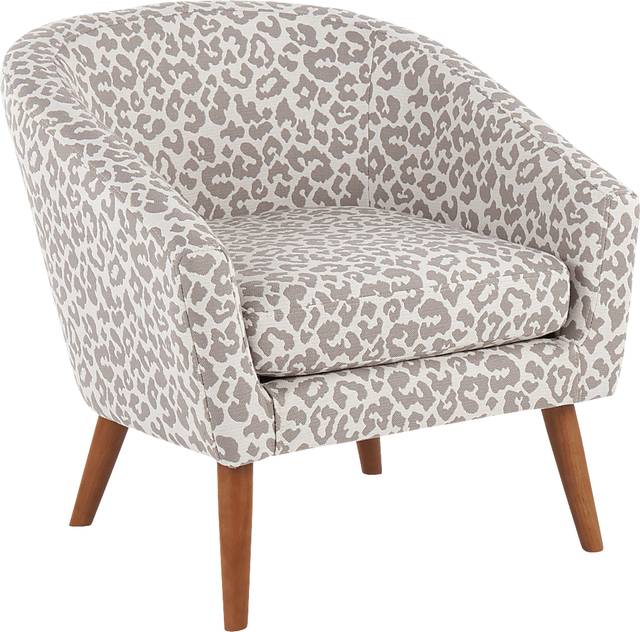 Obax Beige Accent Chair - Thumbnail - Image 1
