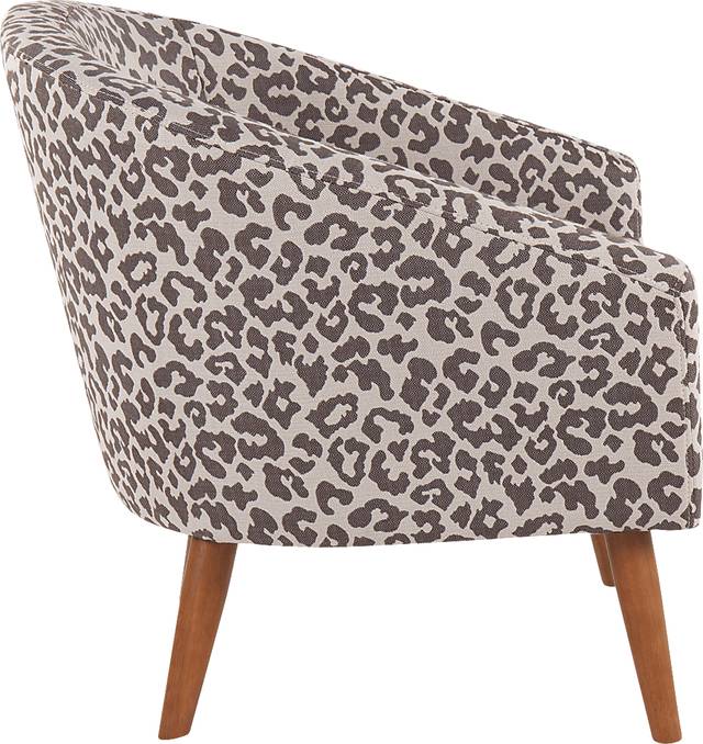 Obax Brown Accent Chair - Thumbnail - Image 2