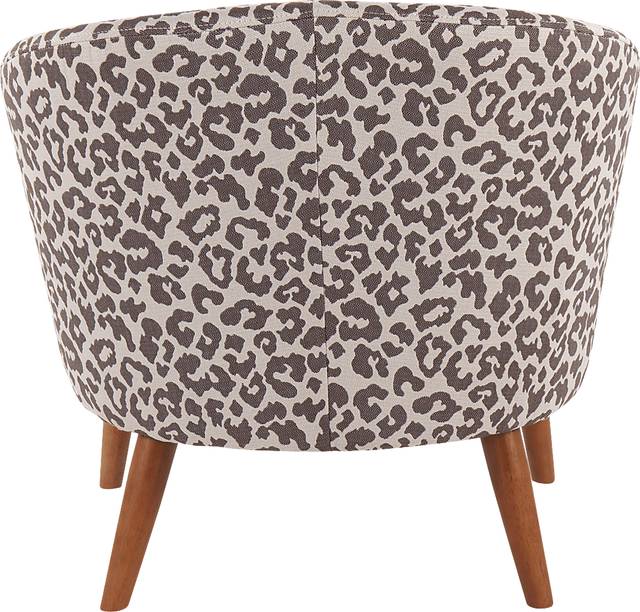 Obax Brown Accent Chair - Thumbnail - Image 4