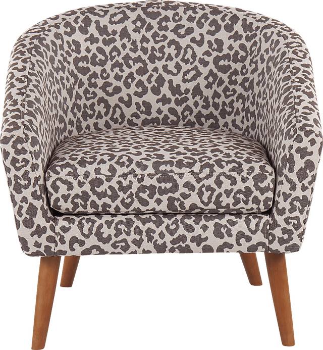 Obax Brown Accent Chair - Thumbnail - Image 5